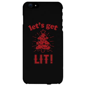 Get Lit Christmas Tree Phone Case