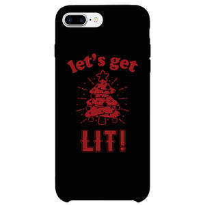 Get Lit Christmas Tree Phone Case