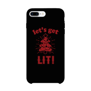 Get Lit Christmas Tree Phone Case