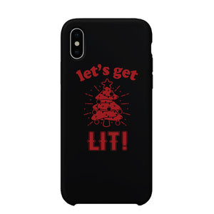 Get Lit Christmas Tree Phone Case