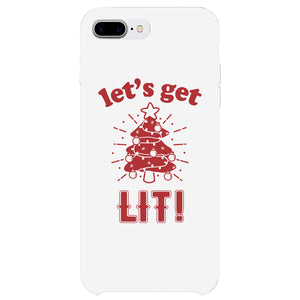 Get Lit Christmas Tree Phone Case