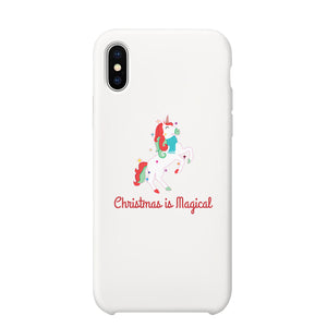 Christmas Magical Unicorn Phone Case