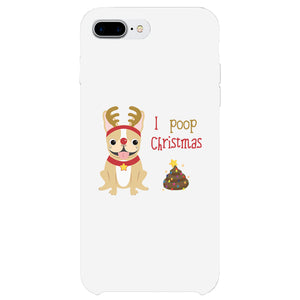 Frenchie Christmas Poop Phone Case