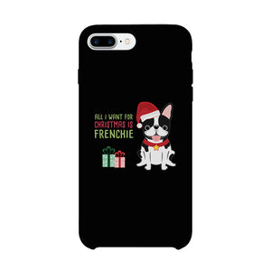 Christmas Frenchie Present Phone Case