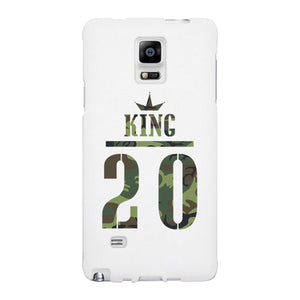 King Military Pattern Custom-Left White Phone Case