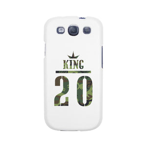 King Military Pattern Custom-Left White Phone Case