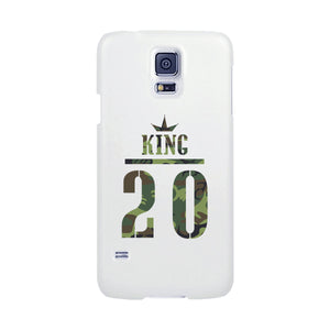 King Military Pattern Custom-Left White Phone Case