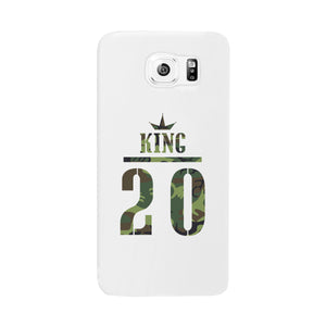 King Military Pattern Custom-Left White Phone Case