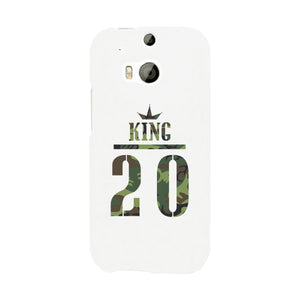 King Military Pattern Custom-Left White Phone Case