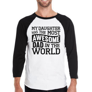 The Most Awesome Dad Baseball Tee For Men Perfect Fathers Day Gifts - 365INLOVE