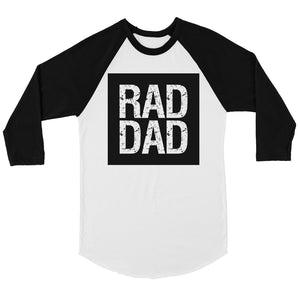 Rad Dad Mens Baseball Shirt