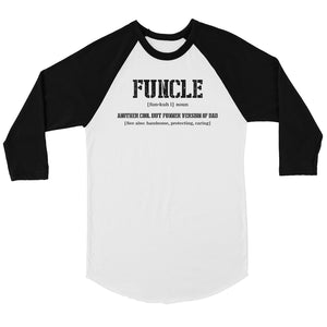 Funcle Mens Baseball Shirt