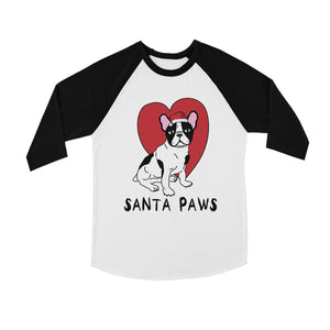 Santa Paws Youth Baseball Jersey