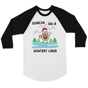 Gaucin Wintery Land BKWT Mens Baseball Shirt