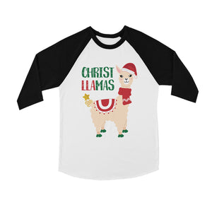 Christ Llamas BKWT Kids Baseball Shirt