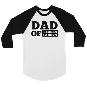 Dad Boys And Girls Custom Mens Personalized Baseball Shirt