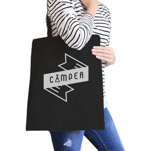 Camper Black Canvas Bag Cute Design Gift Ideas For Camping Lovers - 365INLOVE