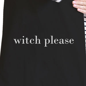 Witch Please Black Canvas Bags