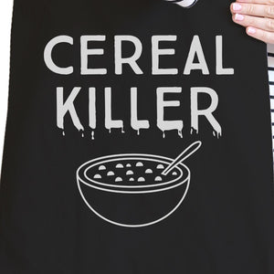 Cereal Killer Black Canvas Bags