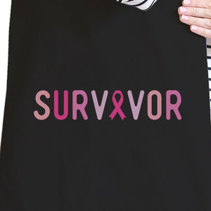 Survivor Black Canvas Bags