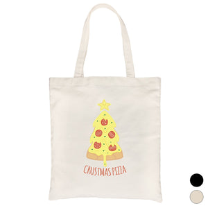 Crustmas Pizza Canvas Shoulder Bag