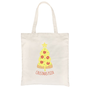 Crustmas Pizza Canvas Shoulder Bag