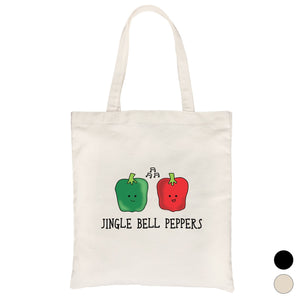 Jingle Bell Peppers Canvas Bag