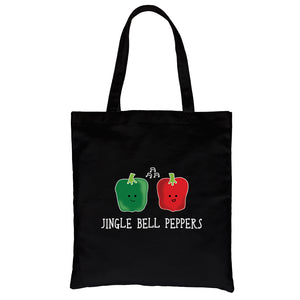 Jingle Bell Peppers Canvas Bag