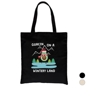 Gaucin Wintery Land Canvas Bag