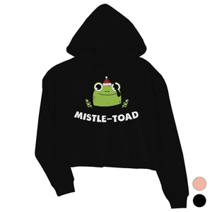 Mistle Toad Crop Hoodie