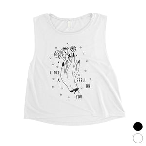 I Put A Spell On You Womens Crop Top