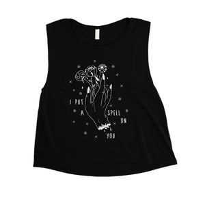 I Put A Spell On You Womens Crop Top