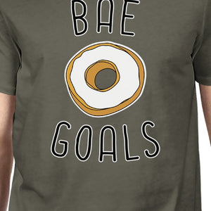 Bae Goals Men's Dark Grey T-shirt Creative Anniversary Gift Ideas - 365INLOVE