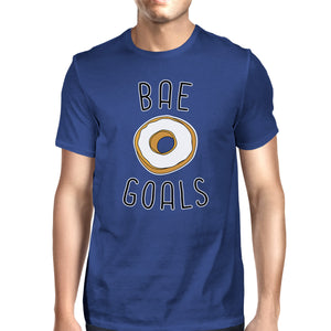 Bae Goals Men's Blue T-shirt Funny Saying Gift Ideas For Birthdays - 365INLOVE