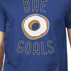 Bae Goals Men's Blue T-shirt Funny Saying Gift Ideas For Birthdays - 365INLOVE