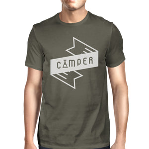 Camper Men's Dark Grey Cool Summer T Shirt Cute Gift Idea For Him - 365INLOVE