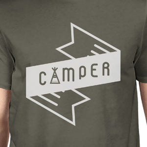 Camper Men's Dark Grey Cool Summer T Shirt Cute Gift Idea For Him - 365INLOVE