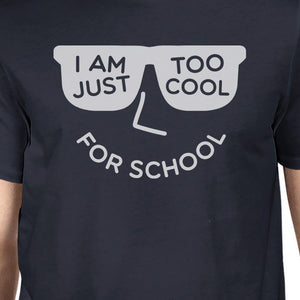 Too Cool For School Mens Navy Shirt