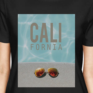 California Pool Sunglass Womens Lightweight Summer T-Shirt Cotton - 365INLOVE