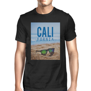 California Beach Sunglass Mens Lightweight Summer Tee Shirt Cotton - 365INLOVE