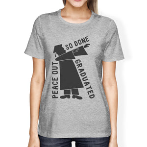 Graduated Dab Dance Womens Grey Shirt