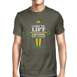 I Like To Lift Lifting Is My Favorite Mens Dark Grey Shirt