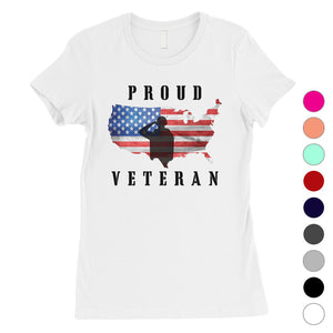 Proud Veteran Gift T-Shirt US Army Mom 4th of July Shirt Outfit