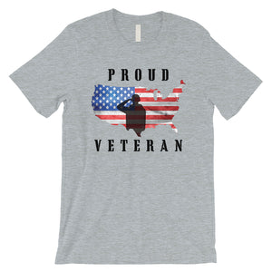 Proud Veteran Gift T-Shirt For Army Dad 4th of July Shirt For Men