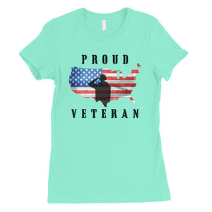 Proud Veteran Gift T-Shirt US Army Mom 4th of July Shirt Outfit