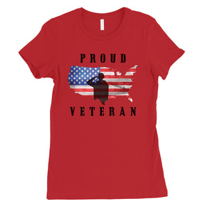 Proud Veteran Gift T-Shirt US Army Mom 4th of July Shirt Outfit