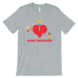 Heart Breakers Mens Funny Valentine's Day T-Shirt Gift For Friend