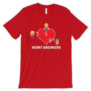 Heart Breakers Mens Funny Valentine's Day T-Shirt Gift For Friend