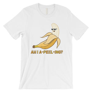 Apeeling Banana Mens Funny Single Jokes T-Shirt Single Friend Gifts