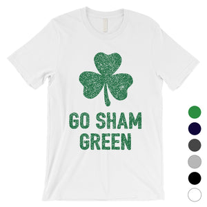 Go Sham Green Mens Tee Gag St. Patrick's Day T-Shirt Gift For Him